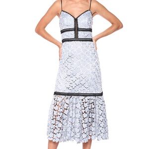 COPY - Beautiful tea length lace dress!